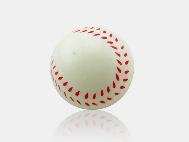 2 teile/los sport pu stress-ball,pu basketball,pu baseball,squeeze ball ,anti stress ball 6,3 cm durchmesser GYH: Base ball