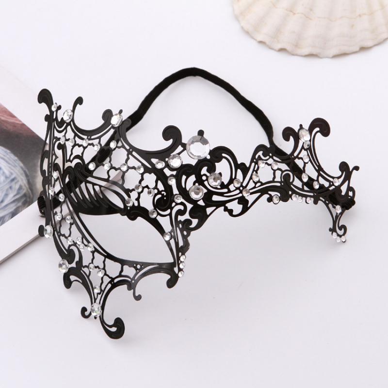 Halloween Venice Masquerade Masks Women Party Carnival Mask Venetian Iron Hollow Sexy Mask Woman Costume Masker Maske Masque