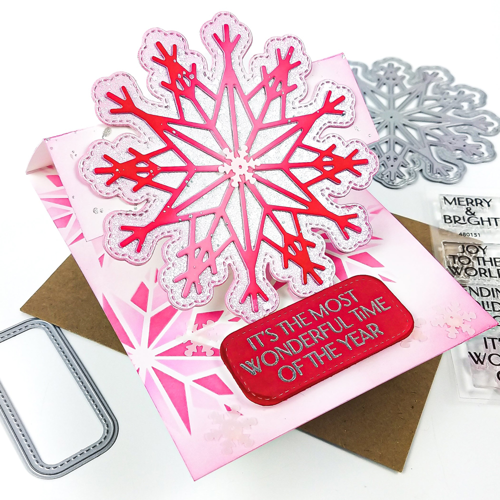Amor del collage postal; Sellos transparentes de copo de nieve de estrella para manualidades DIY, álbum de tarjetas, decoración de colección de recortes, sellos transparentes