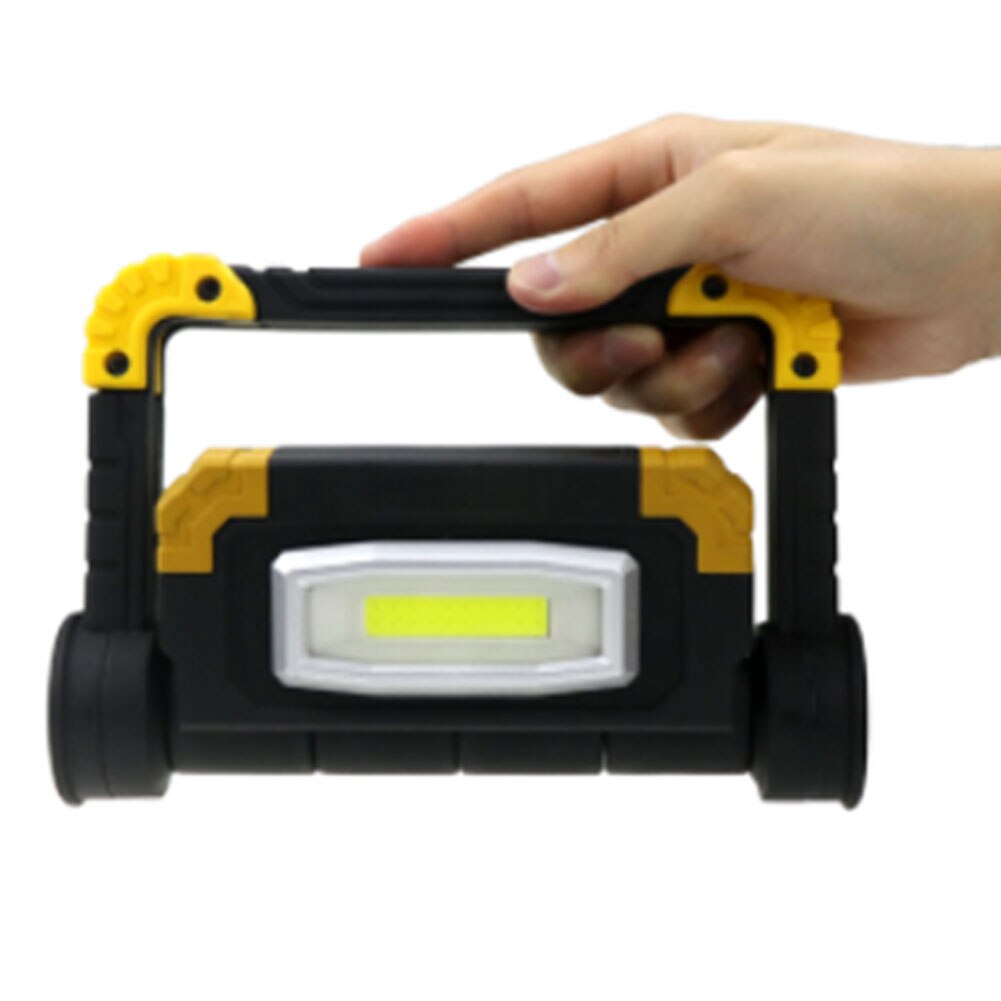 360 Degree Rotation Portable Construction Site Desktop COB LED Folding High Bright Workshop Handheld Work Light