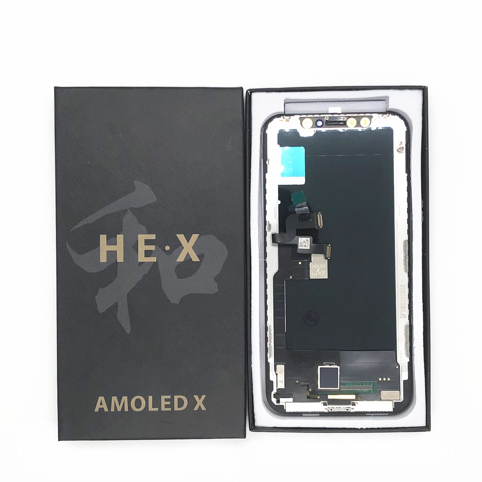 100% test ZY JK GX PK wyświetlacz LCD Pantalla dla iphoneX ekran OLED wyświetlacz LCD ekran dotykowy Digitizer zgromadzenie dla iPhone X LCDs