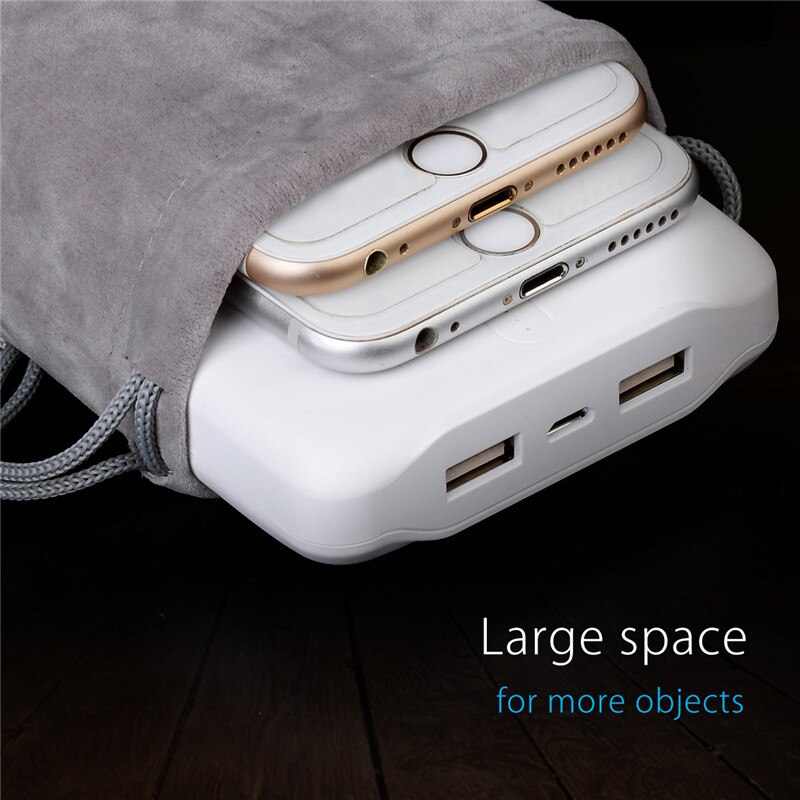 Power Bank Telefoon Pouch Case Voor Iphone Samsung Xiaomi Huawei Waterdichte Powerbank Opbergtas Case Capa Mobiele Telefoon Accessoires