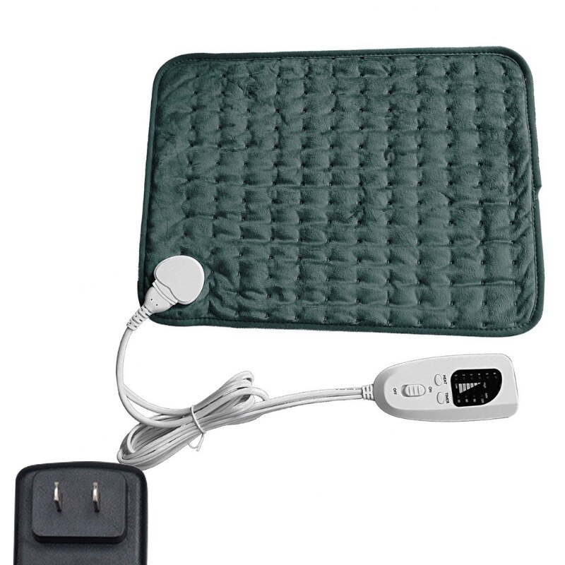Heated Blanket Electric Throw, 12” x 16” Flannel Electric Blanket with 6 Heating Levels & 4 Timer Settings Auto-Off,: Lavender