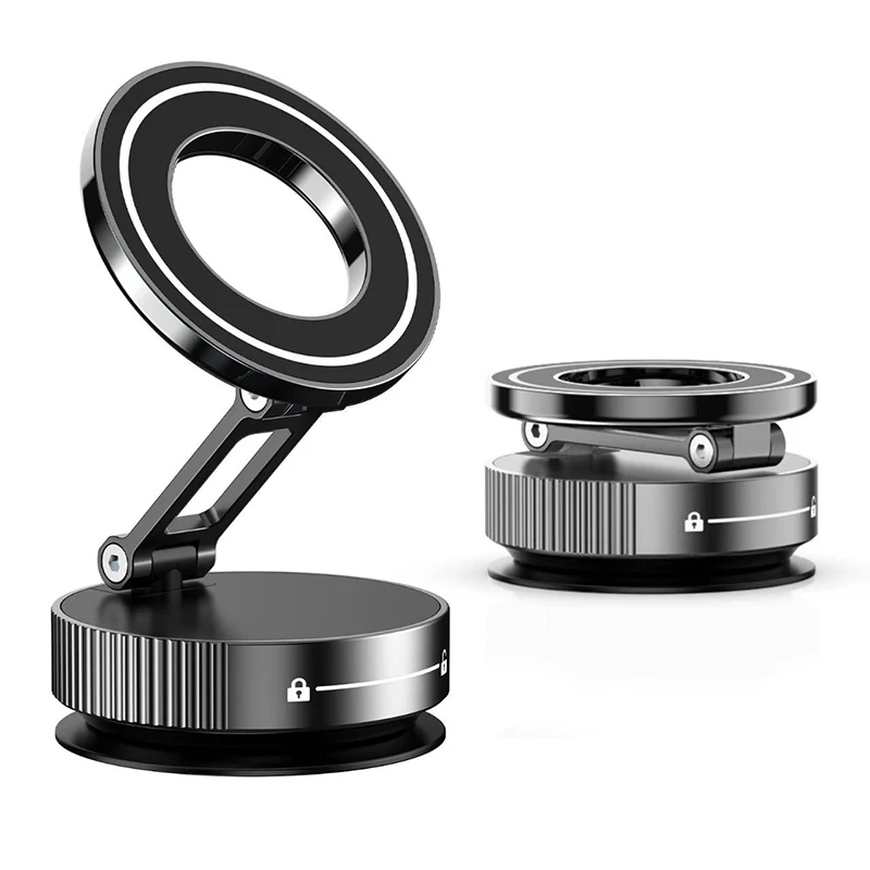 Xiaomi Super Strong Magnetic Phone Holder Foldable 360° Adjustable Vacuum Car Mount For Car Desk Bathroom Phone Holder