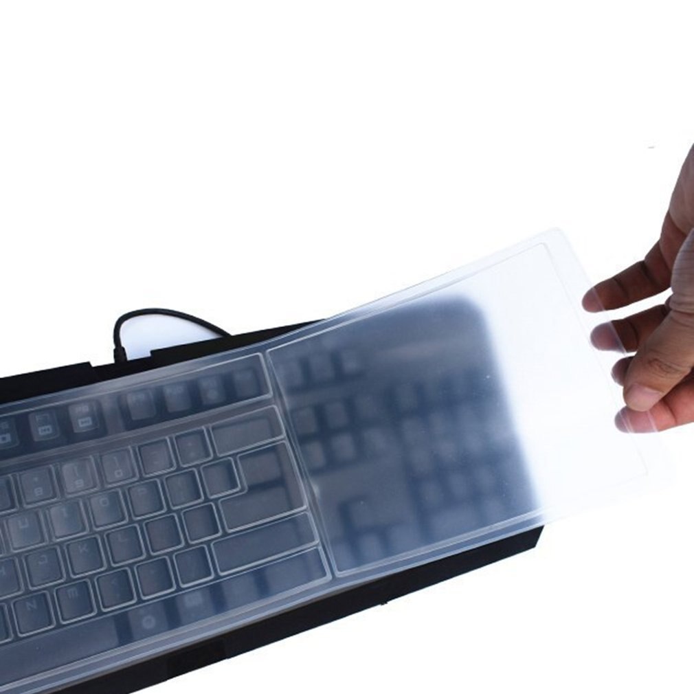 Wireless Mechanical Keyboard Cushion Protective Cover Universal Dust Cover Concave-convex Transparent Film Waterproof