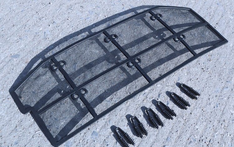 Car Front Grill Insect Net Insect Screening Mesh for Outlander