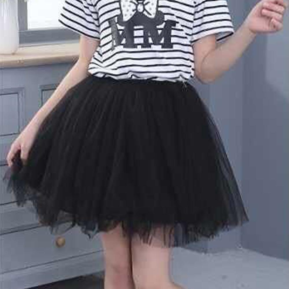 Zomer chiffon babymeisjes tutu rokken lange meisjesrokken voor 3-5t kinderen zachte prinsessenmeisjeskleding bebé babyrok