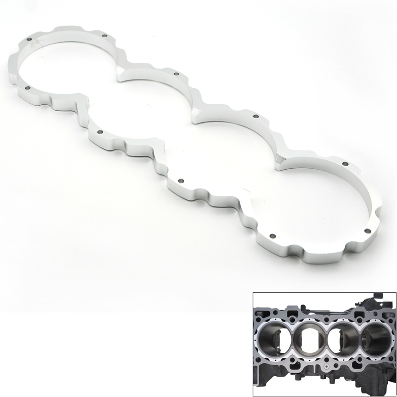Aluminium motorblock block blockguard för honda acura civic  b16 b18 series 1990-2001