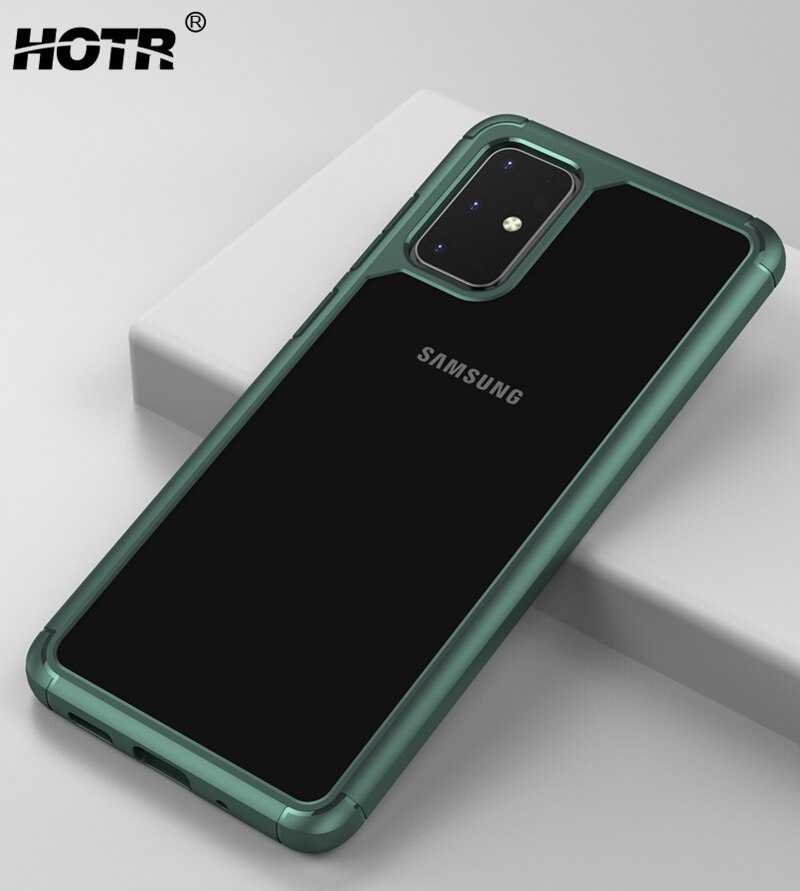 Für Samsung Galaxy S20 Ultra Rüstung Fall Weiche TPU + Harte PC Schützen Abdeckung für Samsung S20 Plus S20 Zurück fall Stoßfest Tasche