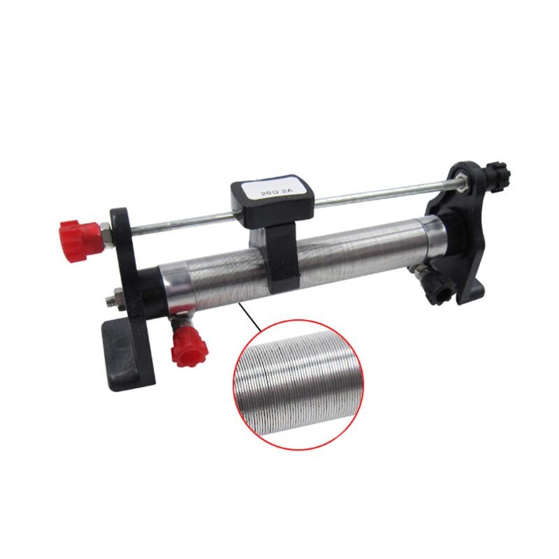 Scientific Laboratory 5/10/20/50/200 Ohms Slide Rheostat Physical Electrical