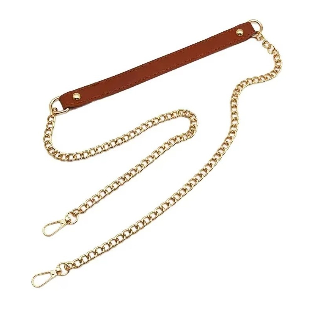 Hoogwaardige schouderriem van pu-leer, enkele vervangende riem, kettingtasaccessoires, stressverlichting