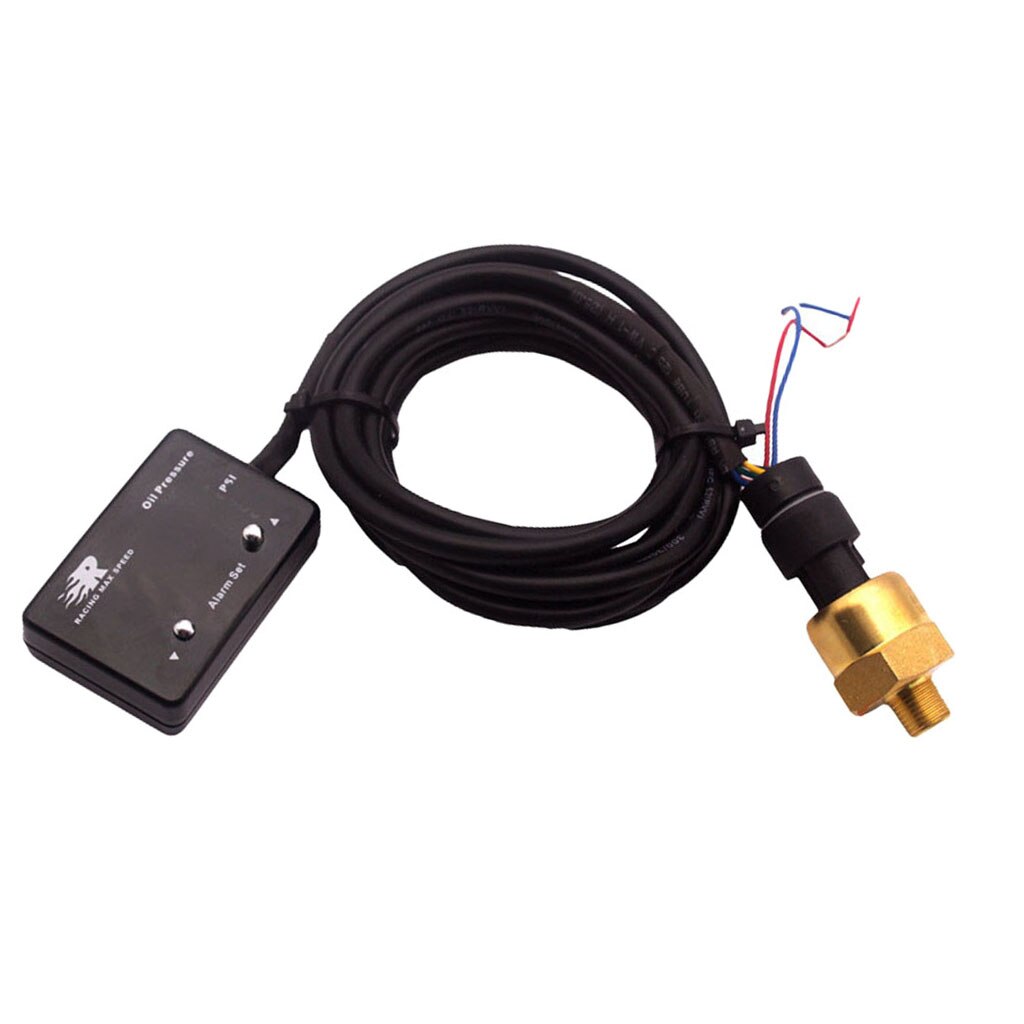 Electronic Oil-Pressure-Gauges with Sensor Digital Red -Display High