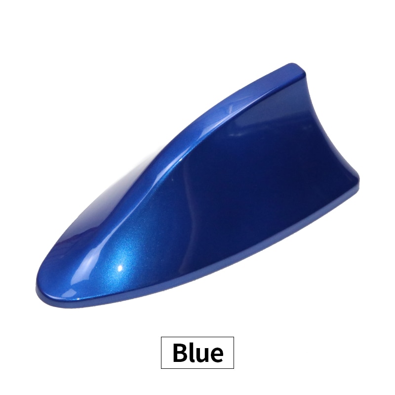 The shark shark fin antenna special car radio antenna car nissan qashqai antenna signal: Blue