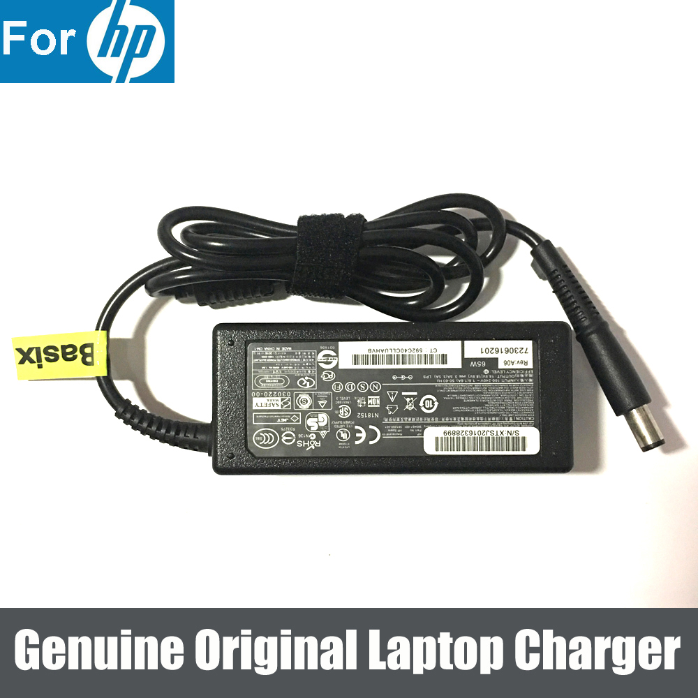 Genuine Original 65W Power Supply Battery Charger AC Adapter for HP G60-647NR G62-325CA G72-B57CL G50-101XX