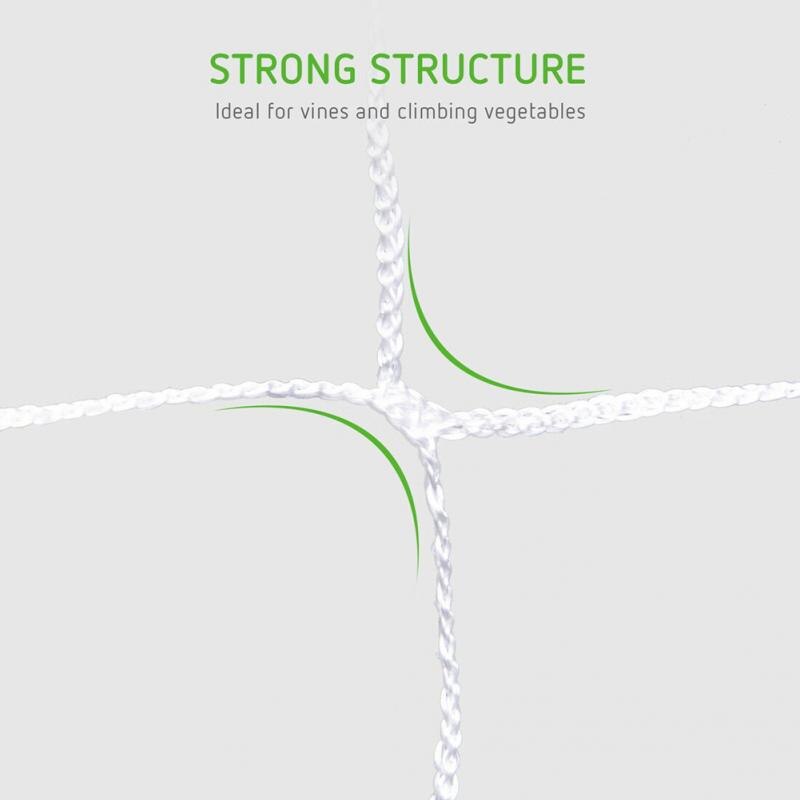 Mesh 5/10m Polyester Net Loofah Netting For Morning Glory Vine Vegetable Net Flowers Garden Plants Climbing Net