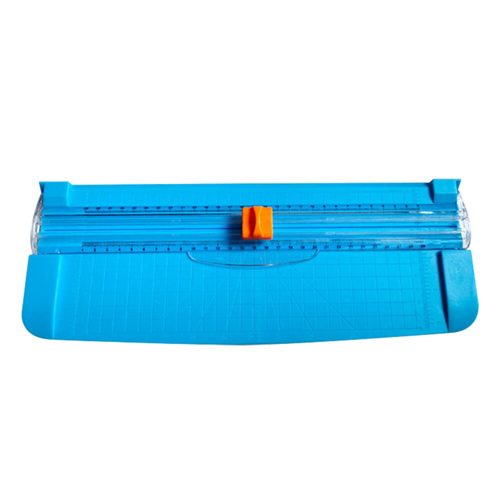 Universele Vervanging Bladen Verborgen Snijden Mat Kantoorbenodigdheden Papier Foto Trimmers Machine voor A5 A4 Paper Cutter Scrapbook: blue