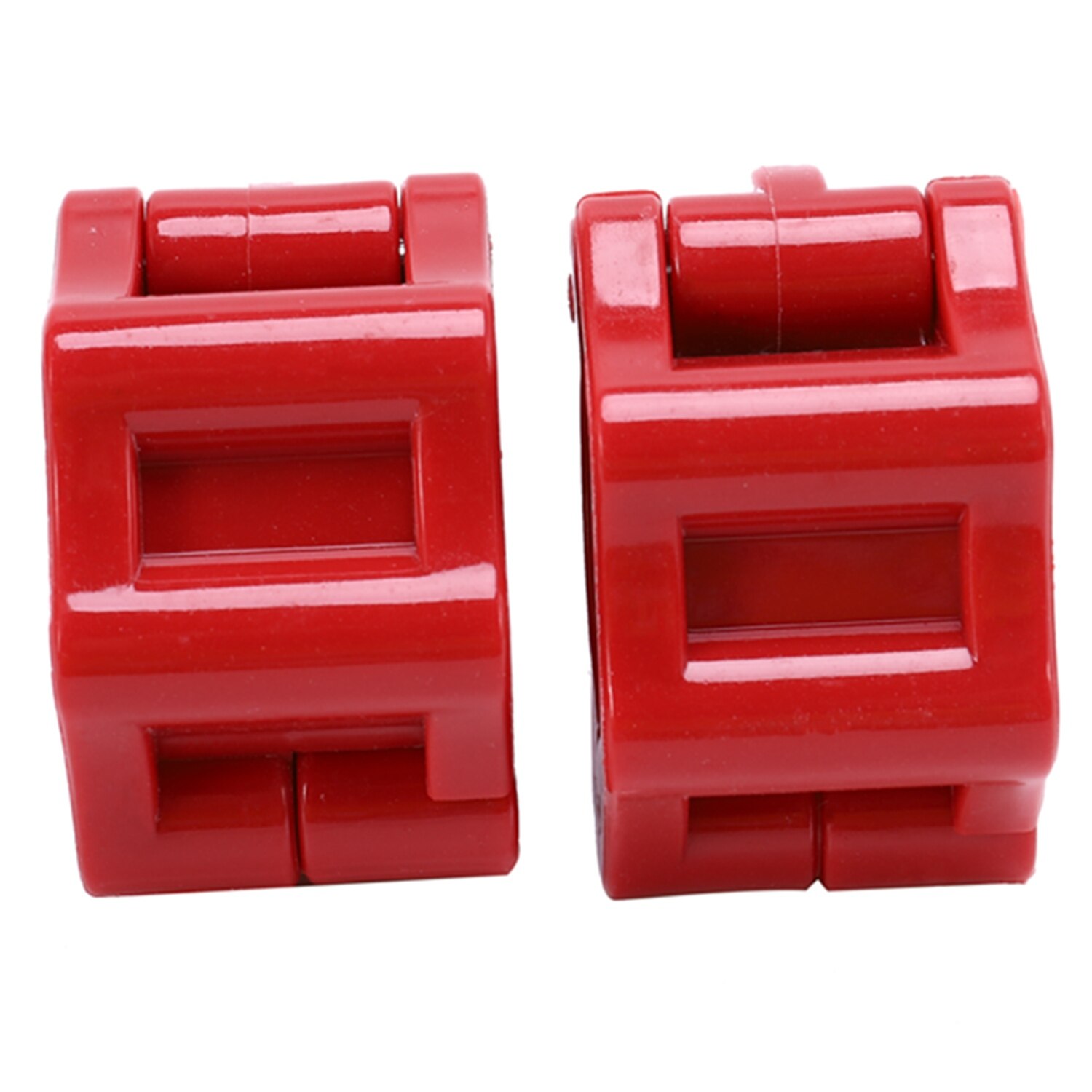 1 Inch Quick Release Dumbbell Clamps Weight Lifting Quick Release Lock Jaw for Gym Wrokout Fitness Training