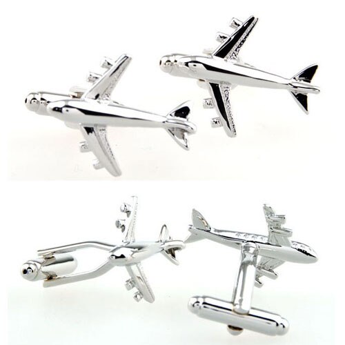 Fighter Plane Ship Screw Propeller Cufflink Cuff Link 1 Pair Big: 9