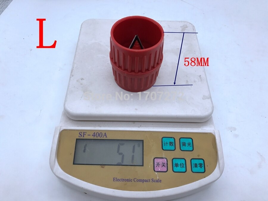 copper pipe chamfering, reamer for copper pipe, Manganese steel blade