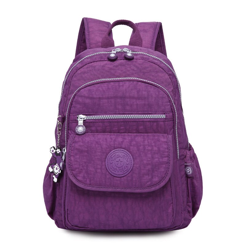 femmes deux épaule sac filles enfants école sacs à dos sacs pour garçons cartable sac à dos Mochila Colegio Mochilas Escolares: Violet