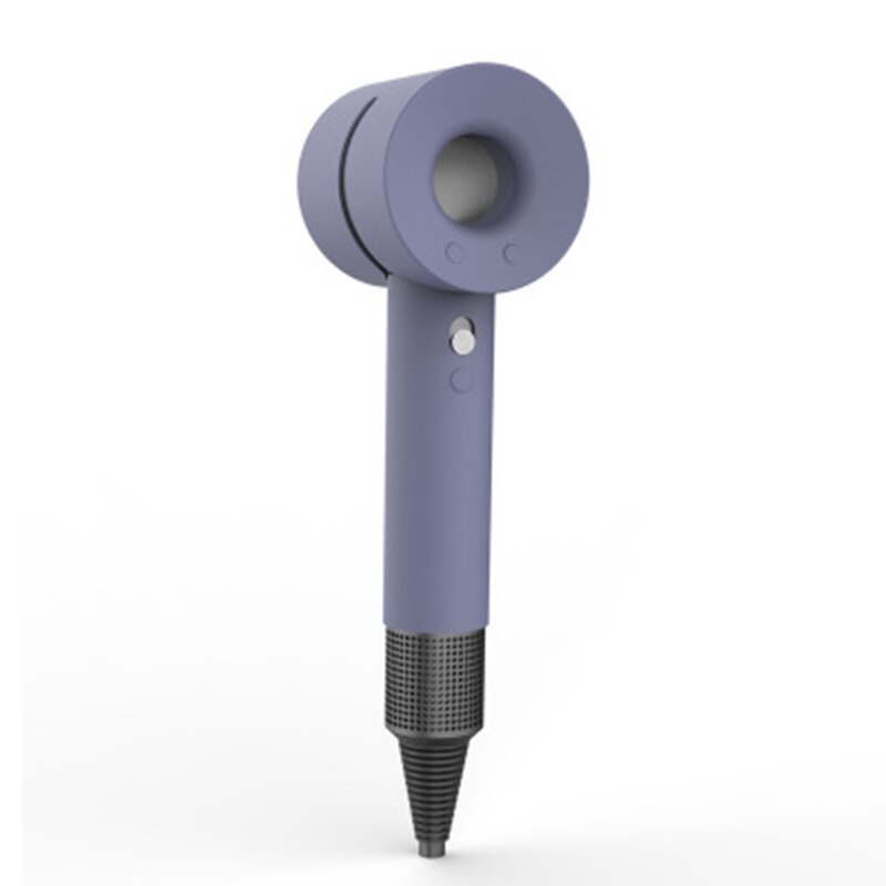 Coque en silicone souple Compatible | Pour Dyson sèche-cheveux, anti-poussière, BDF99: gray