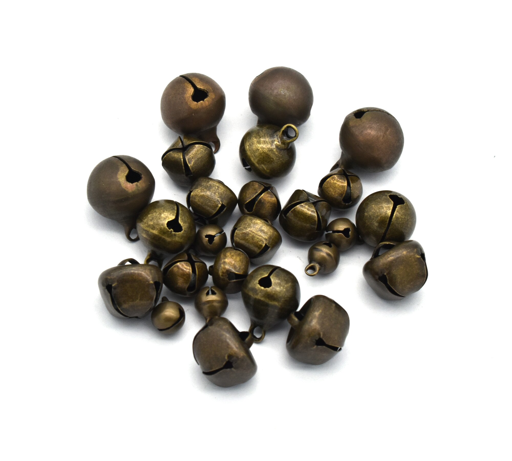 Retro Klokken Mini Bells Kerstversiering Klokken Voor Diy Naaien Krans Decoratie Sieraden Maken Meerdere Maten
