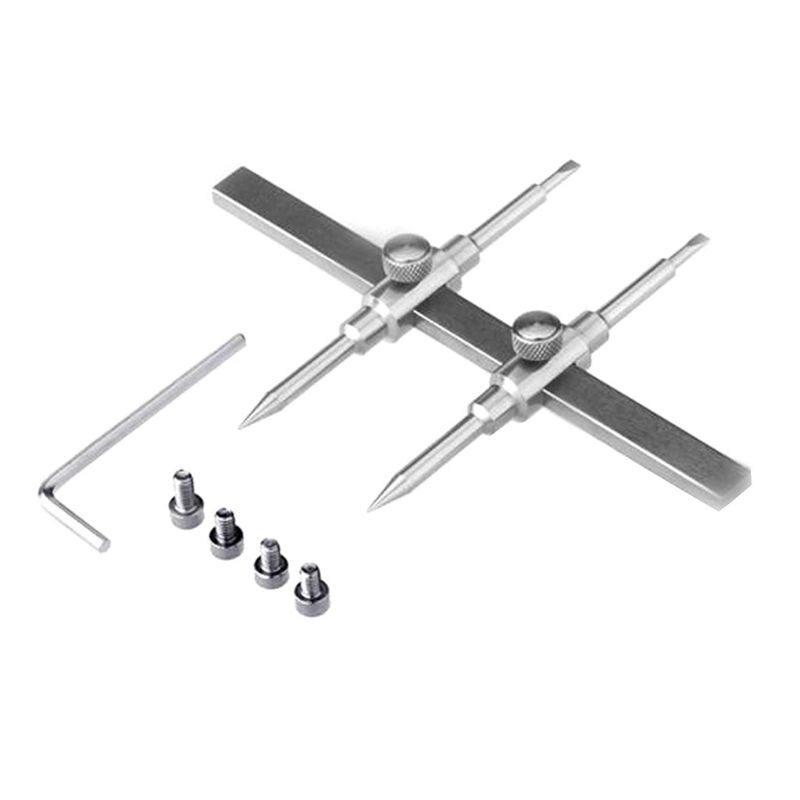 1 Set Dual Tip Stainless Steel Lens Spanner Wrench Opening Tool for