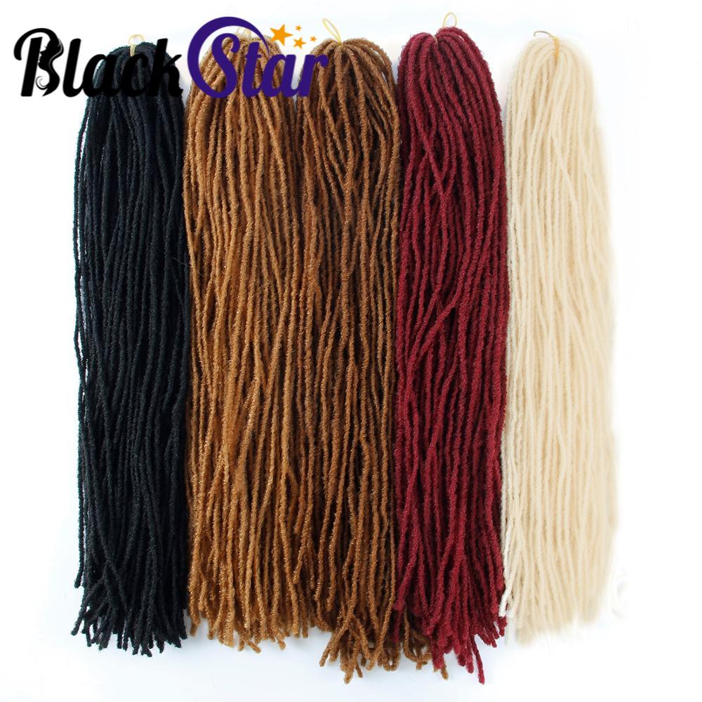 Micro Locs Crochet Hair Braids Sister Locs Slender Straight Goddess Faux Locs Crochet Hair Synthetic Braiding Hair Extensions