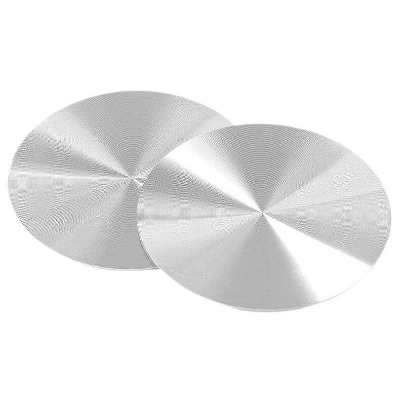 Posavasos antideslizante de acero inoxidable para coche plateado, accesorio Universal con ranura para tazas, 2 uds.