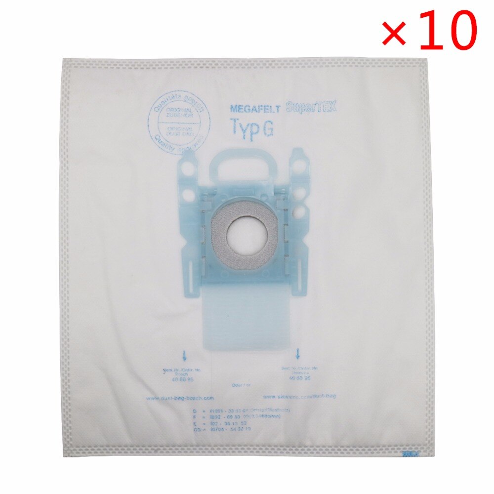 PakTrade 20 Sacchetti per Aspirapolvere + 2 Filtri per Bosch PRO PARQUET 1600W - BSA2222CH/02