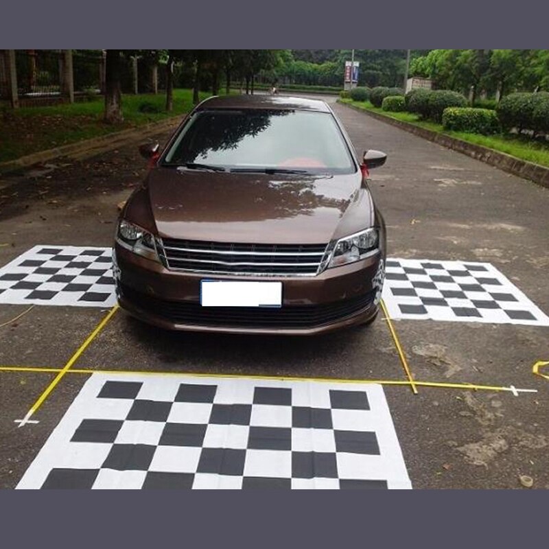 4Pcs Fabrics Calibration Cloth for 360 Degree Surround Bird View Panoramic DVR System