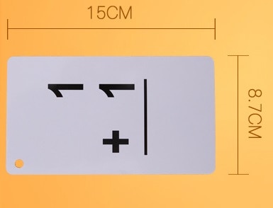 Kind leren speelgoed educatief flash math leren kaarten van optellen aftrekken vermenigvuldiging divisie 54 stks set school leveranties