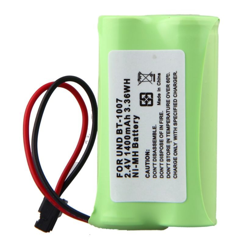 Ni-MH 2.4V 1400mAh Cordless Phone Battery For Uniden BT-1007 BT1007 BT1015