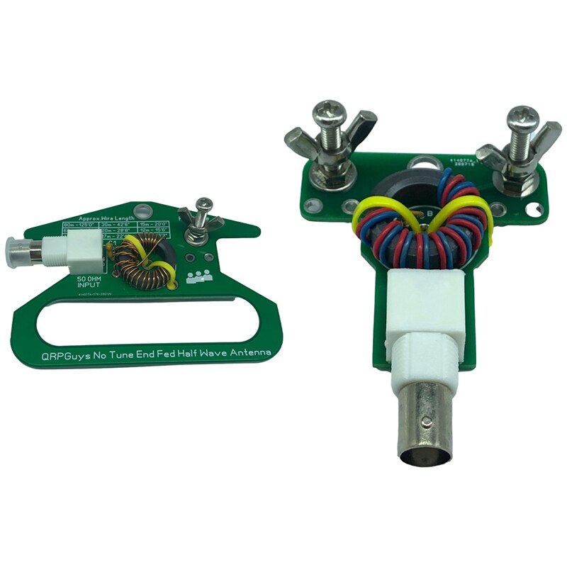 MOOL-antena dipolo de onda corta portátil, 1 pieza, 4:1 HF, Balun y 1 pieza, DIY, sin extremo ajustable, alimentada, antena de media onda