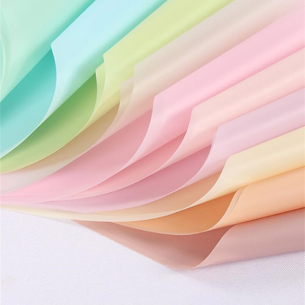 20PCS Packing Craft Paper Valentine's Day Craft Paper Handmade DIY Wrapping Clothing Shirt Shoes Floral Wrapping Paper