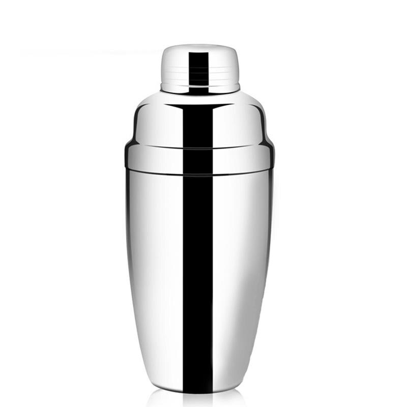 Shaker à Cocktail 1,8L En Inox - Pour Barman - Passoire Intégrée - Capacité XXL