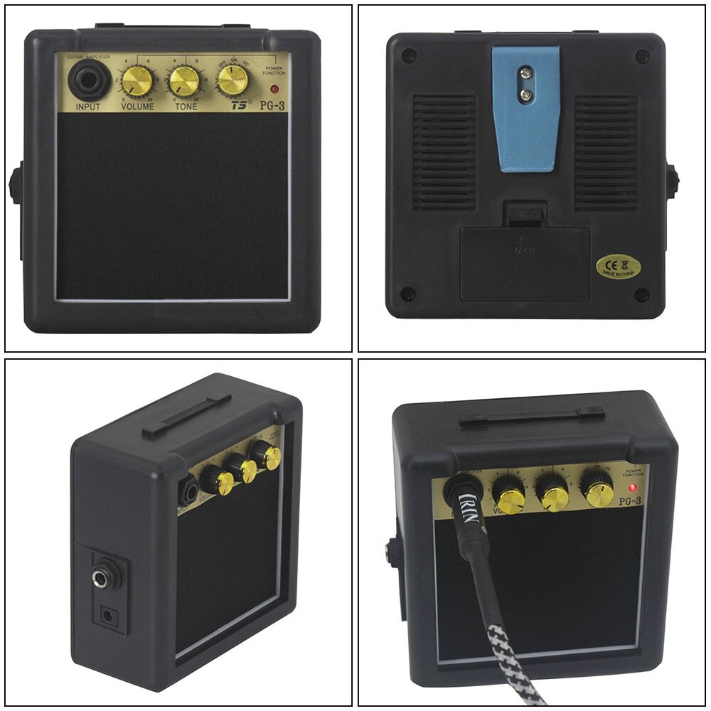 1pc holdbare mini guitar forstærker guitar højttaler guitar tilbehør