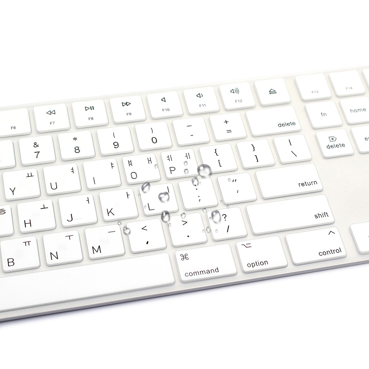 Koreaanse Taal Voor Apple Magic Keyboard Met Numeriek Toetsenbord MQ052LL/Een Een 1843 A1843 Silicone Toetsenbord Cover Skin