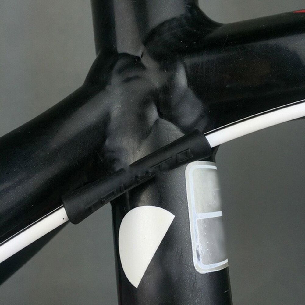 4 Stuks Ultralight Bike Frame Beschermende Kabel Guid Fiets Mouw Siliconen Kabel Protector Voor Pipe Line Brake Shift