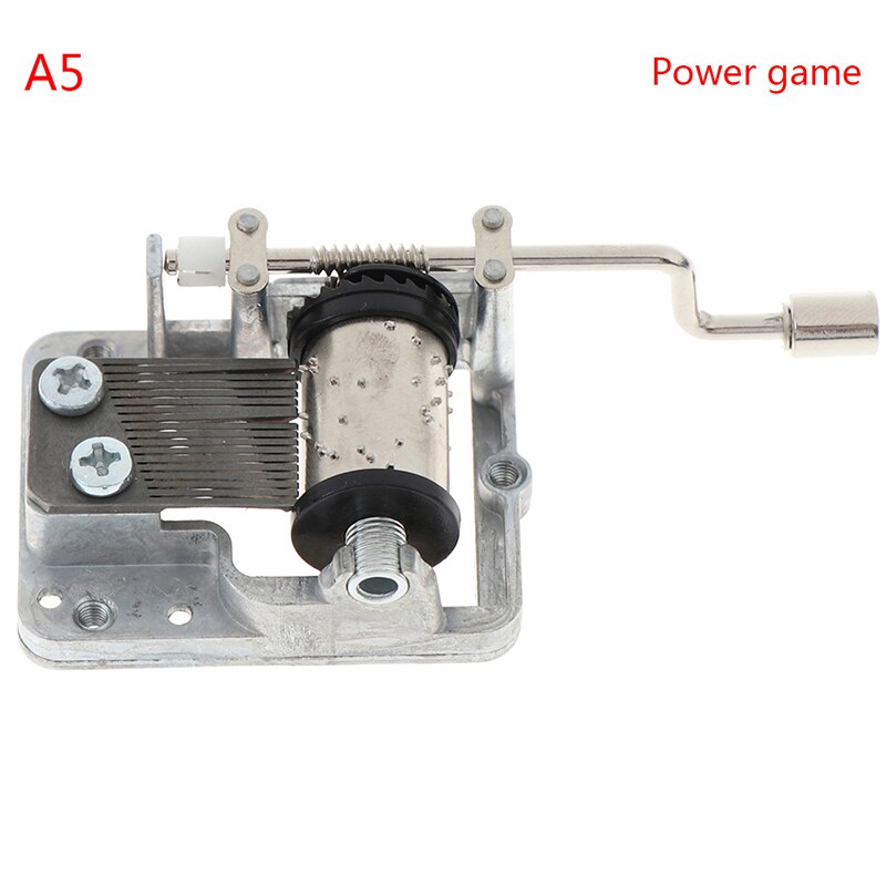 Hand Crank Music Box DIY Mini Hand Music Movement Music Box Movement Play Set Mechanical Music Box Hand Crank Music Box: 5