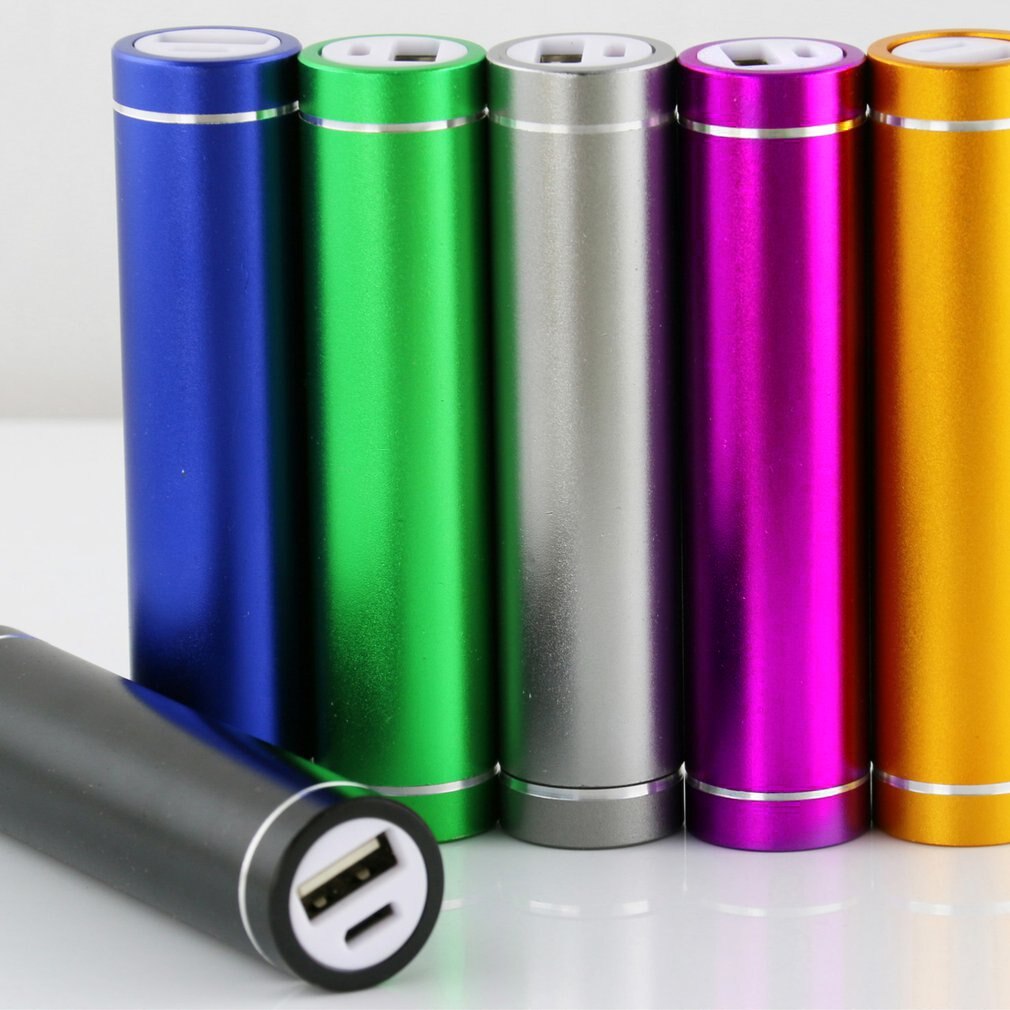 Multicolor Draagbare Power Bank Case Diy 1X18650 Powerbank Doos Shell Batterij Houder Met Usb-poort Opladen