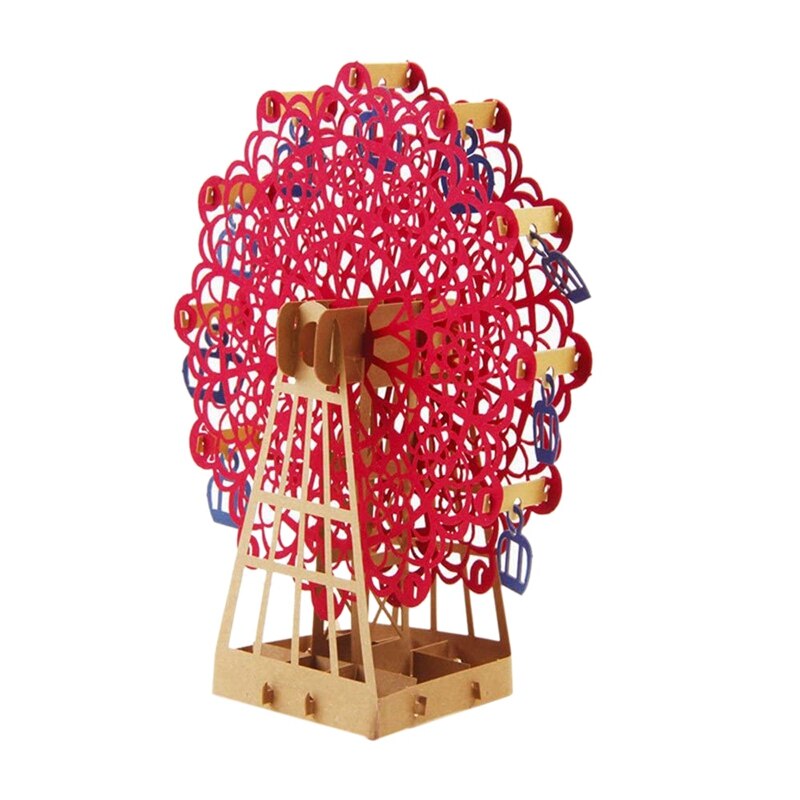 Cute Greeting Card 3D Handmade Greeting Card Suitable for Wedding Anniversary Valentine'S Day Greeting Card