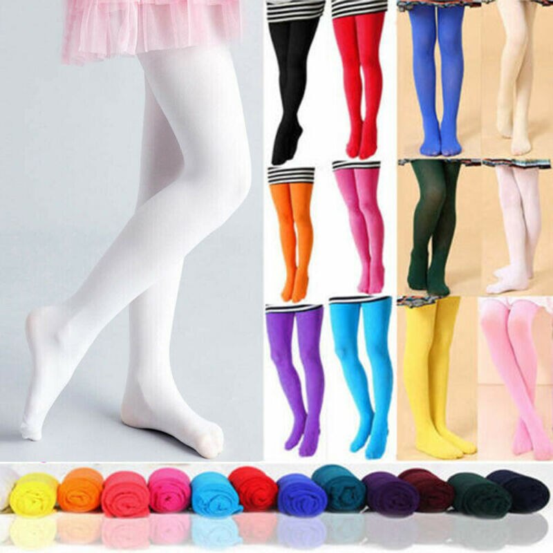 Cute Kids Meisjes Candy Kleur Panty Panty Kousen Zijde Ballet Dans Panty Kinderen Meisje Solid Panty 1-9 Jaar