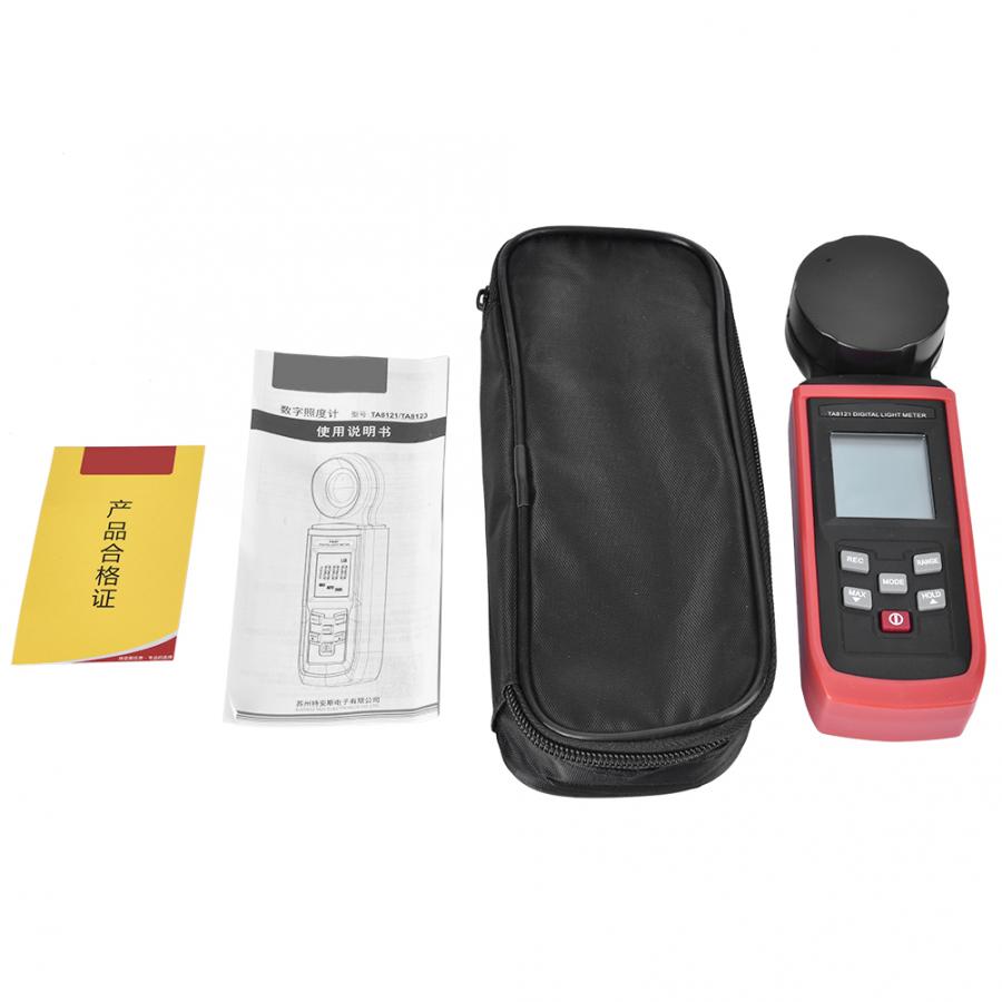 Portable High Accuracy Digital Light Meter Photometer Illuminometer Luxmeter Portable for Lighting Maintenance