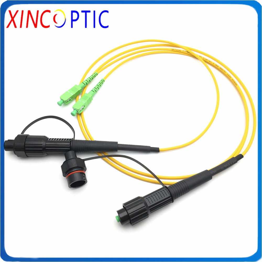 IP67 Waterdicht Huawei Mini Sc/Apc Mini Sc Apc Optitap Connector 1/2/3/5/7M 3.0Mm Gele Kabel Glasvezel H Connector Cord