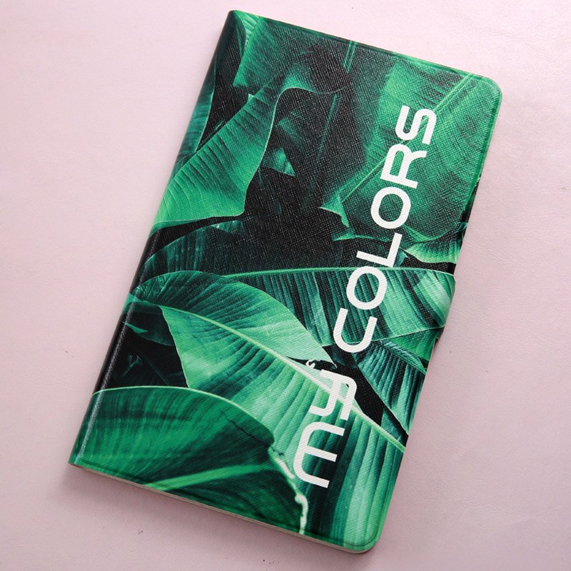 Fodral för huawei mediapad  t3 10 fodral ags -w09 ags -l09 ags -l03 slim hopfällbart stativ flip-fodral för huawei  t3 9.6 fodral surfplatta funda: Stil 7