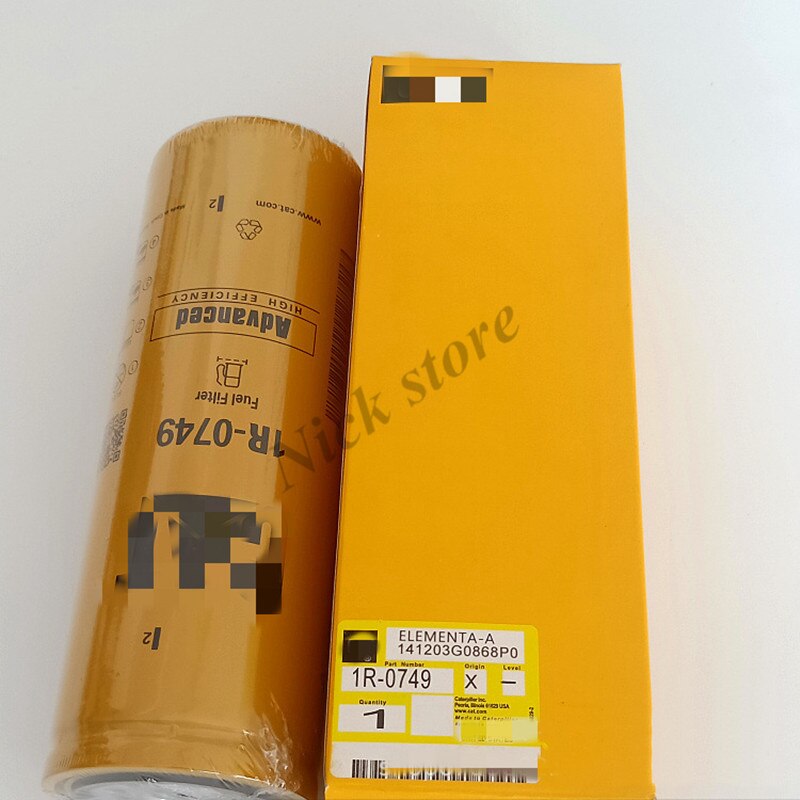 Filtro de combustible diésel para camión 1R-0749 1r0749 P551311 BF7587, elemento de filtro para filtro diésel CAT