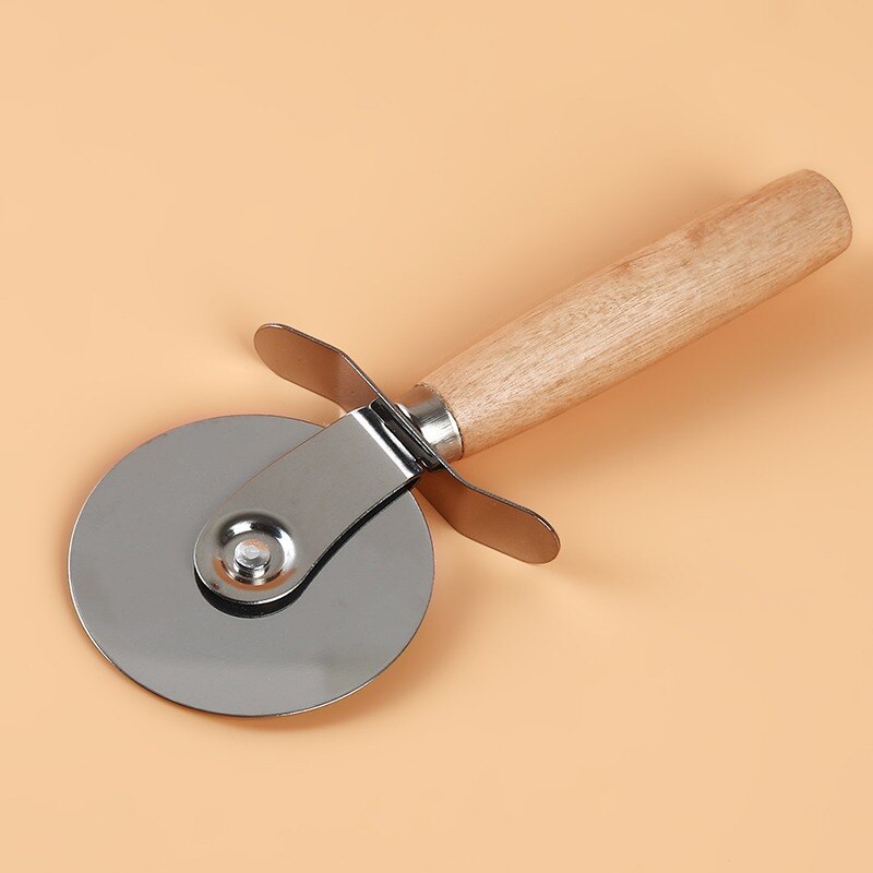 Durable Pizza Cutter Round Wheel Roller Stainless Steel Pizza Knife For Pizza Tools Kitchen Tools Pizza Wheels