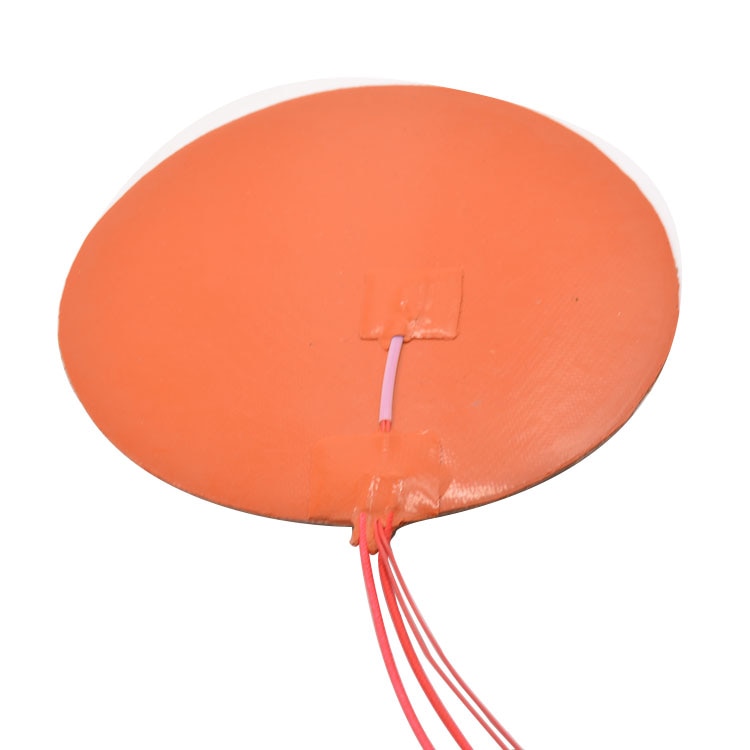 Silicone heating pad heater 120mm for 3d printer circular heat bed