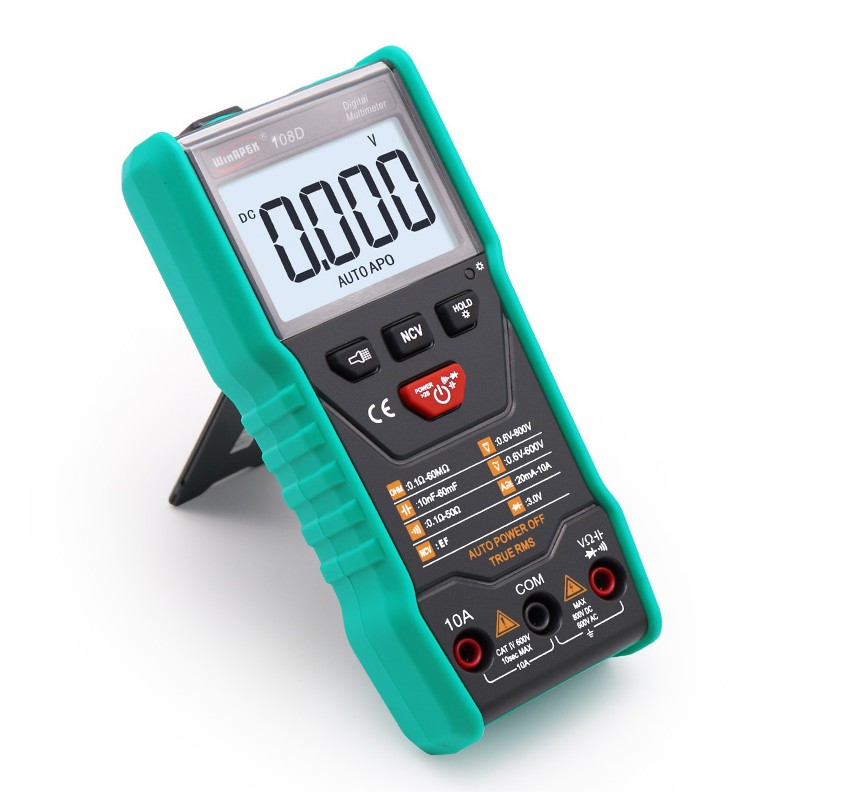 Digital Multimeter tester auto ranging True rms automatic TRMS 5999 Measuring with NCV LCD backlight Flashlight